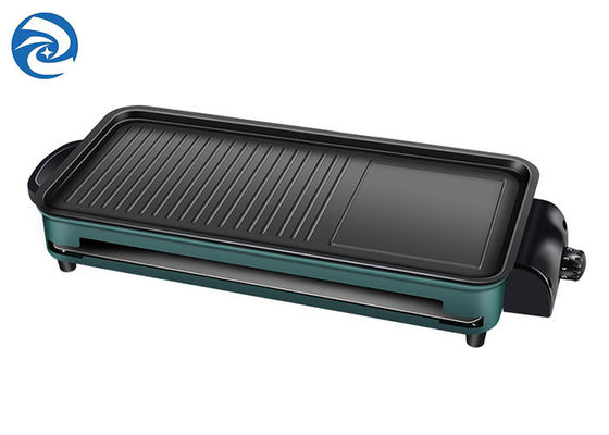 무연 전기 석쇠 철판 프라이팬 1500W 3-10 명