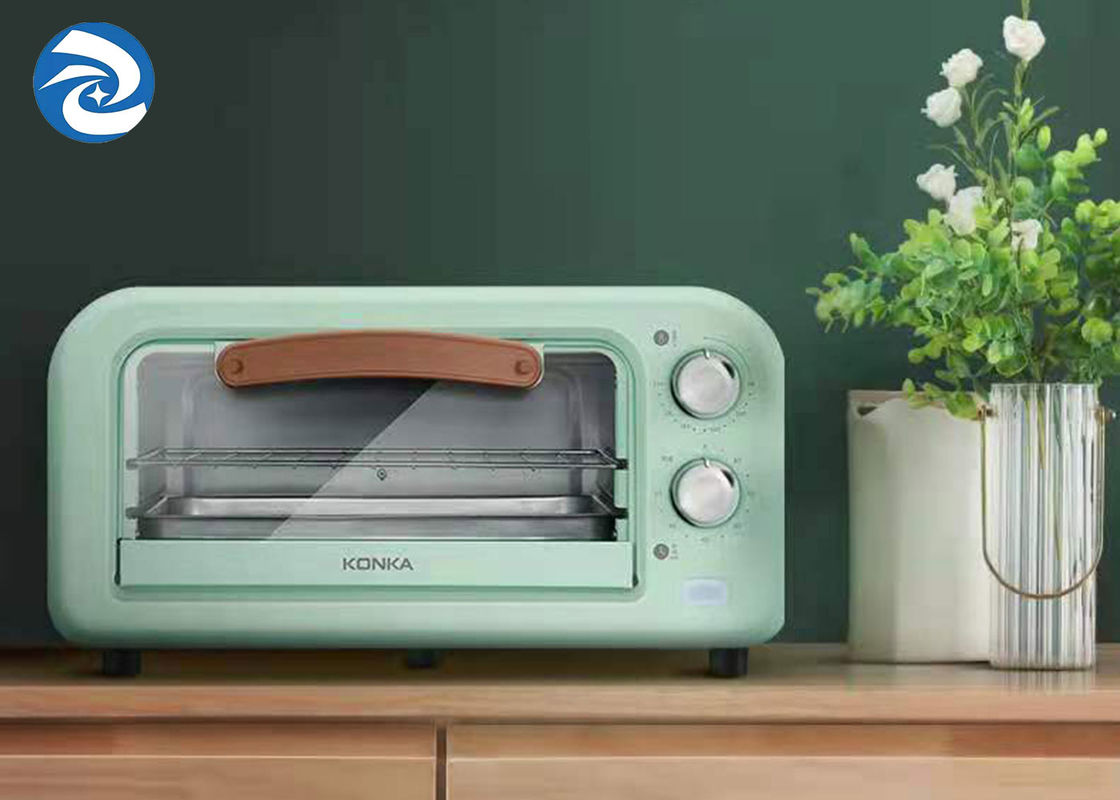 800W 12L 토스터와 토스터 오븐 12.7qt 알루미늄 몸 스테인리스 난방 관