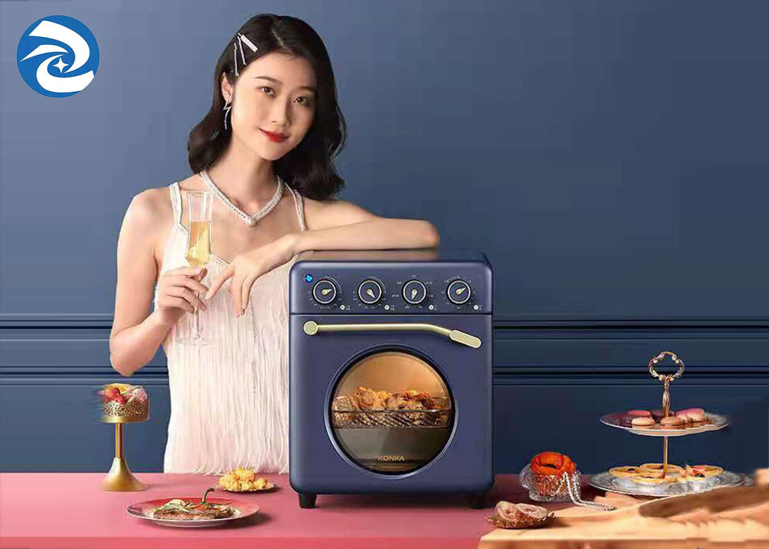 18L 토스터 및 토스터 오븐 에어 프라이어 스테인레스 스틸 19qt