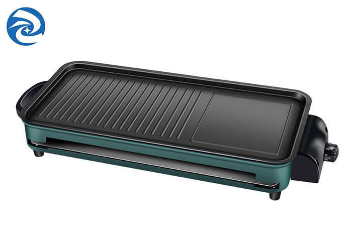무연 전기 석쇠 철판 프라이팬 1500W 3-10 명