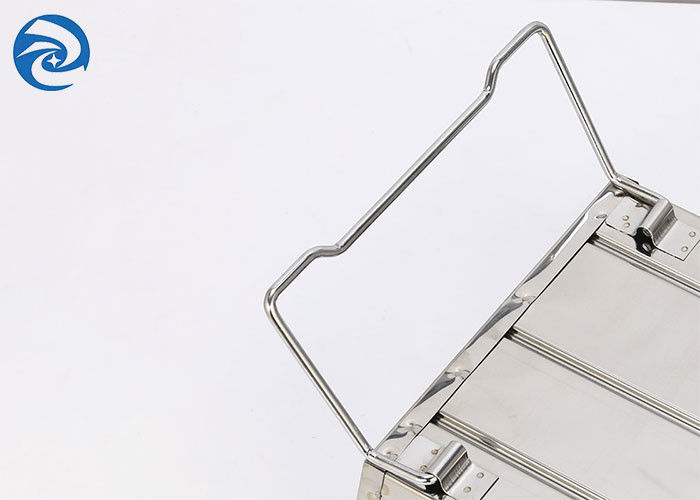 SS403 휴대용 스테인리스 그릴 17.7''x9''x2.4'' 2~4인용