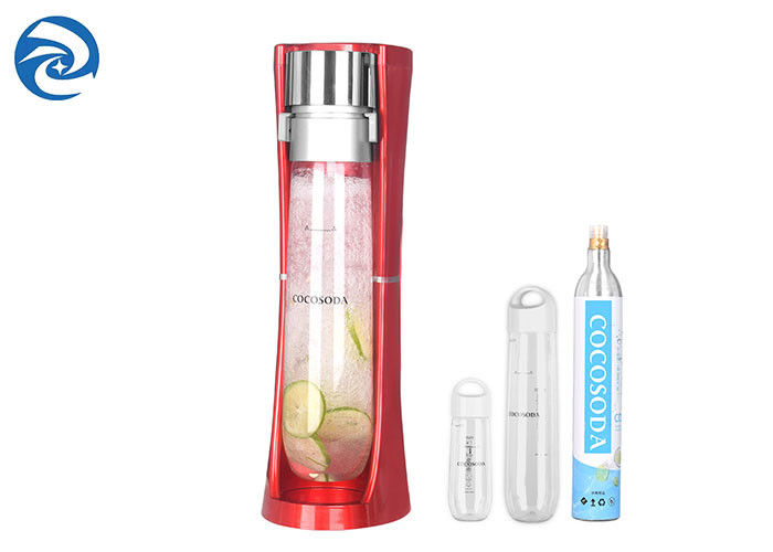 500ml 1000ml 버블 워터 머신 레드 상업